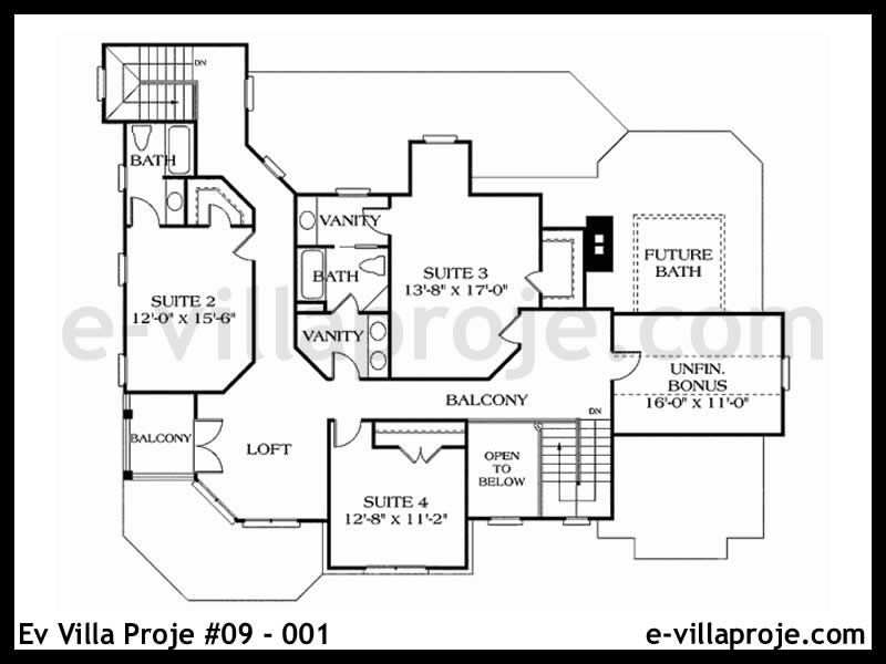 Ev Villa Proje #09 - 001 Detay 3