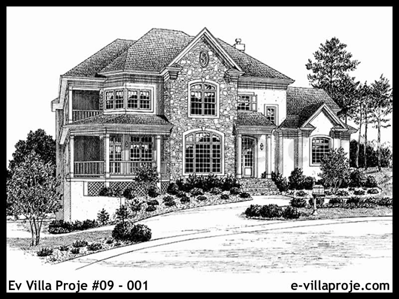 Ev Villa Proje #09 - 001 Detay 4