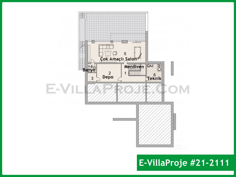 Ev Villa Proje #21 - 2111 Detay 4