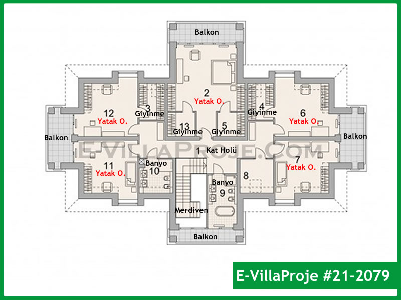 Ev Villa Proje #21 - 2079 Detay 3