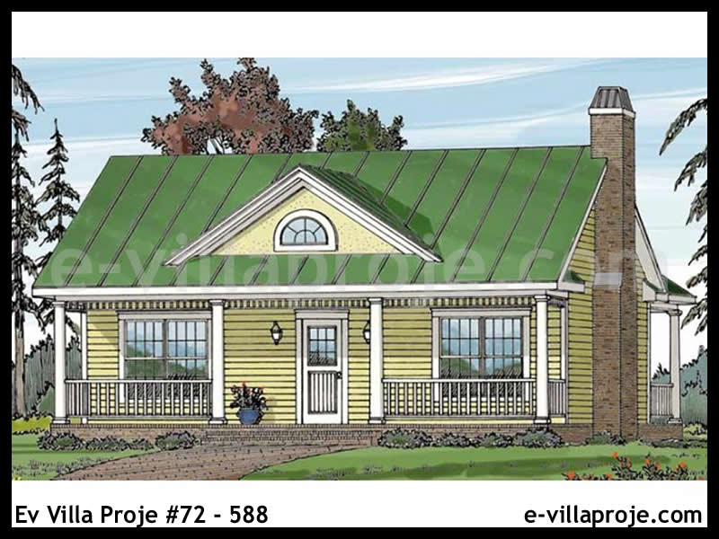 Ev Villa Proje #72 - 588 Çelik Villa