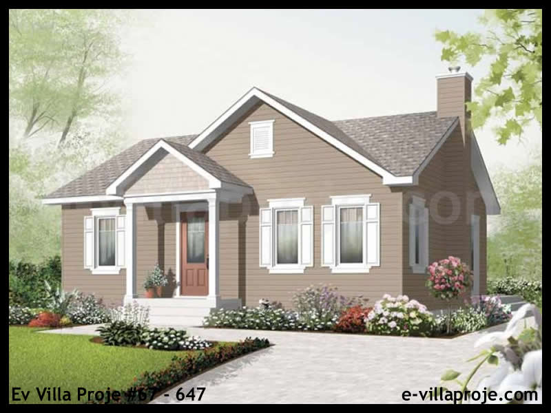 Çat, Erzurum Ev Villa Proje #67 - 647 Anahtar Teslim Çelik Villa