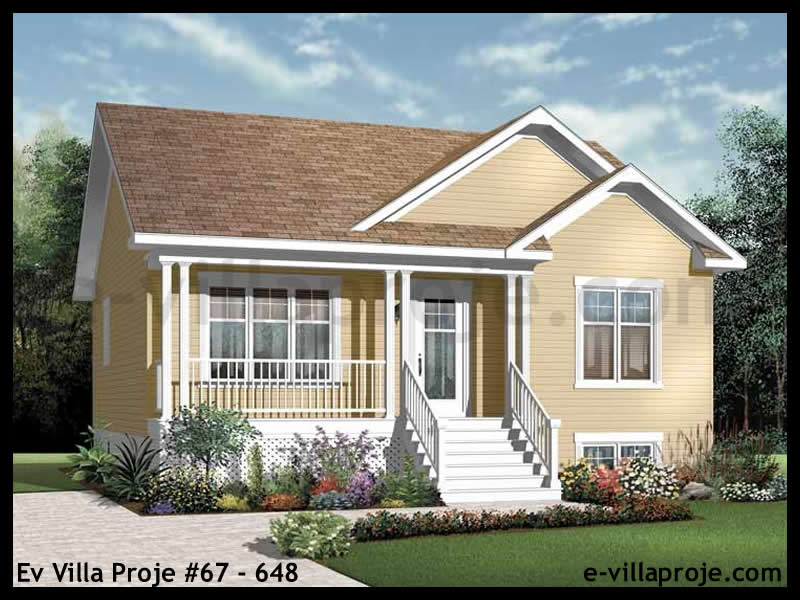 Ev Villa Proje #67 - 648 Çelik Villa