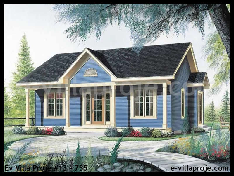 İstanbul Ev Villa Proje #13 - 755 Anahtar Teslim Çelik Villa
