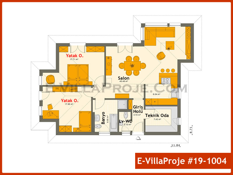 Ev Villa Proje #19 - 1004 Detay 2