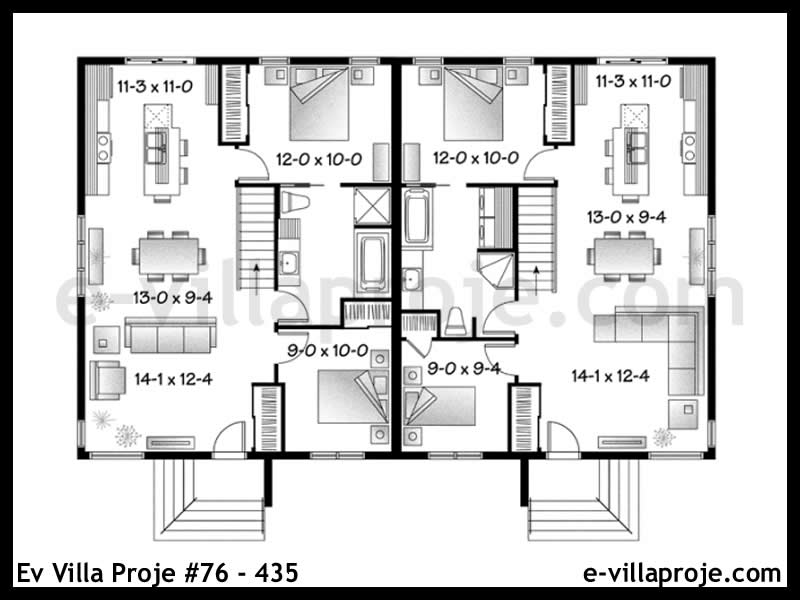 Ev Villa Proje #76 - 435 Detay 2