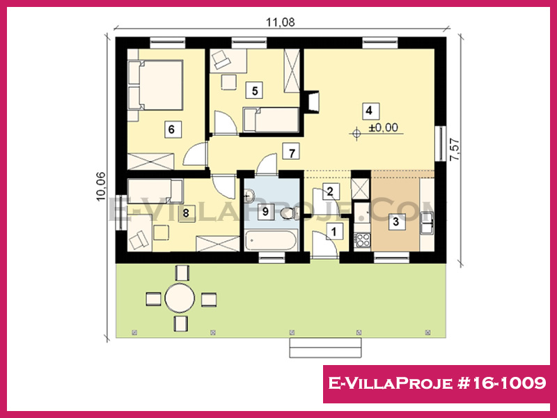 Ev Villa Proje #16 - 1009 Detay 2