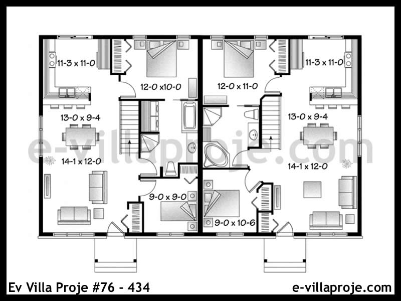 Ev Villa Proje #76 - 434 Detay 2