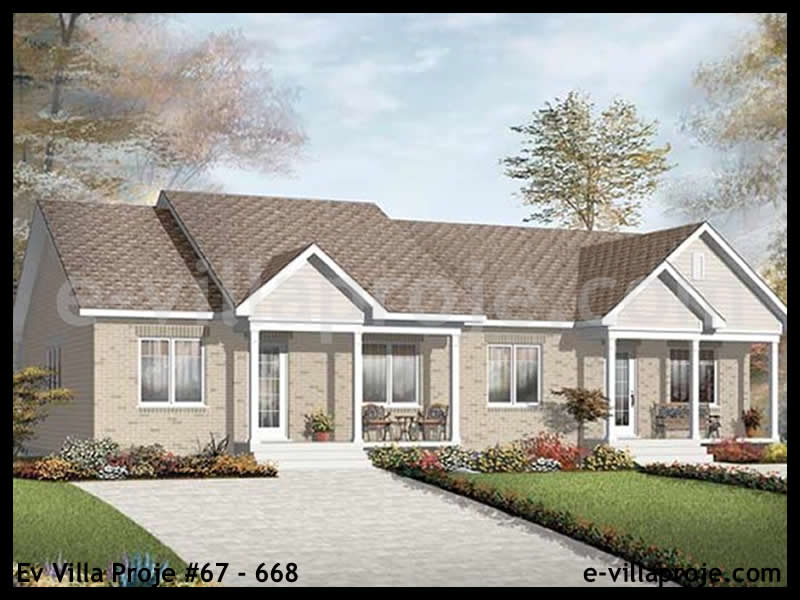 Ev Villa Proje #67 - 668 Çelik Villa