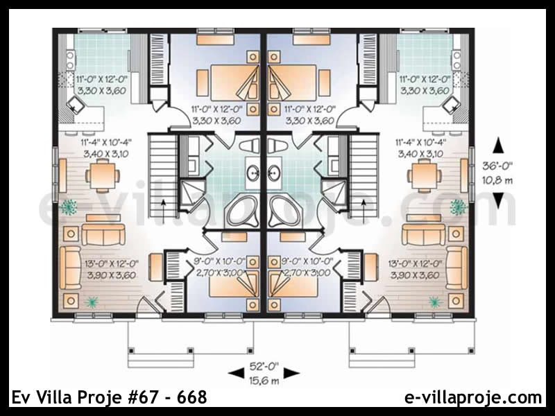Ev Villa Proje #67 - 668 Detay 2