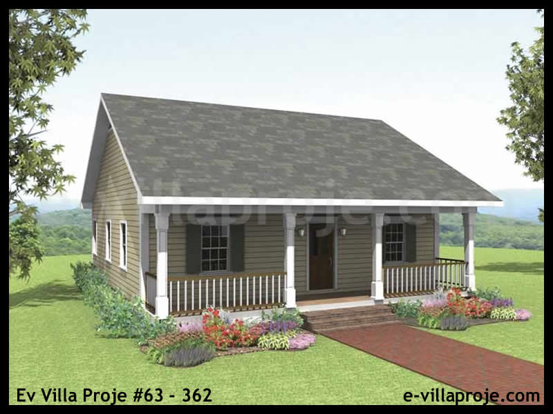 Çay, Afyonkarahisar Ev Villa Proje #63 - 362 Anahtar Teslim Çelik Villa