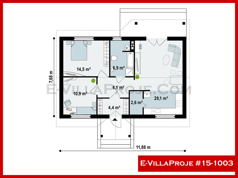 Ev Villa Proje #15 - 1003 Detay 2