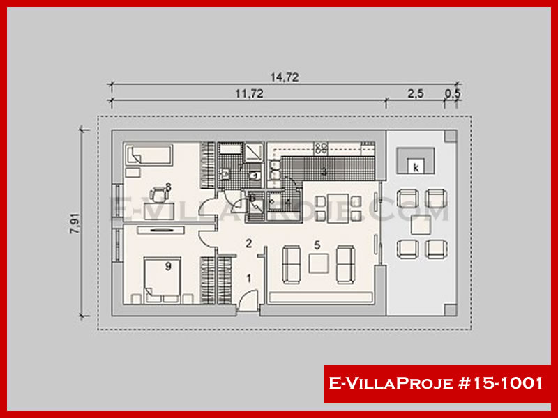 Ev Villa Proje #15 - 1001 Detay 2