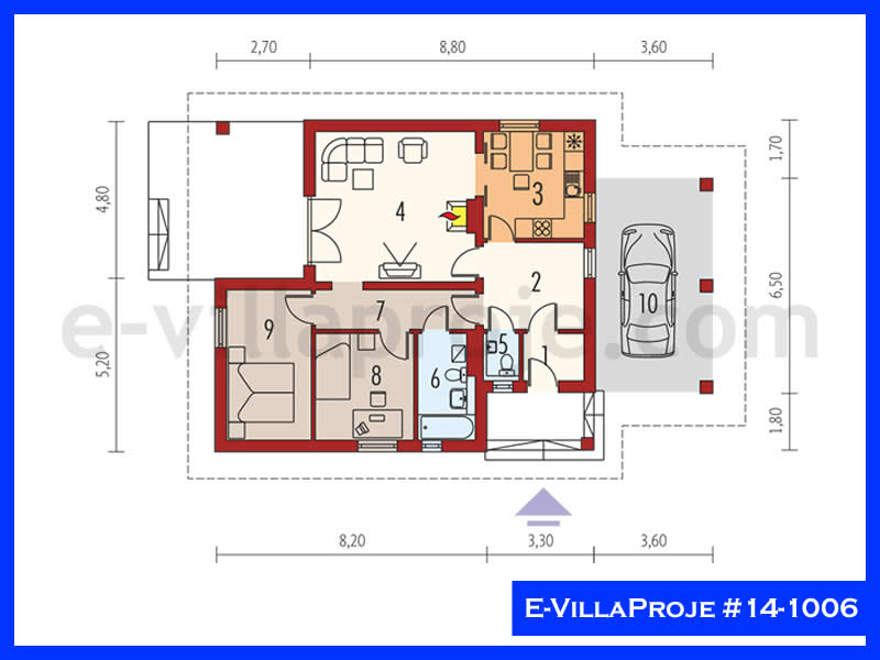 Ev Villa Proje #14 - 1006 Detay 2
