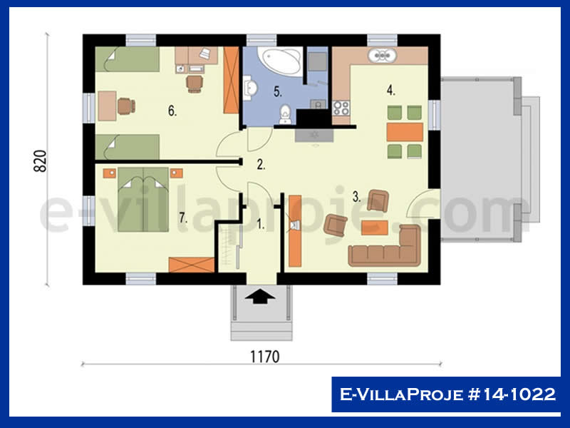 Ev Villa Proje #14 - 1022 Detay 2