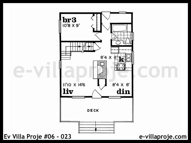 Ev Villa Proje #06 - 023 Detay 2