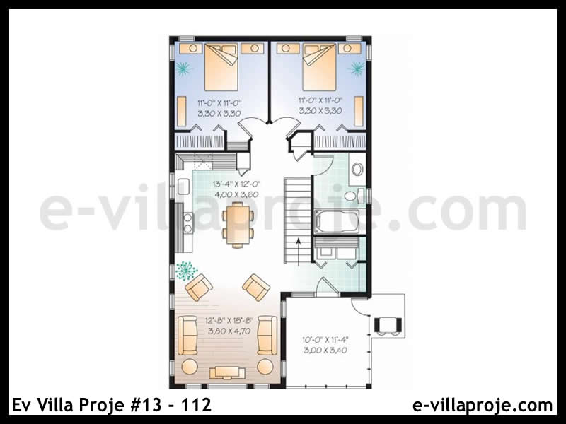 Ev Villa Proje #13 - 112 Detay 2