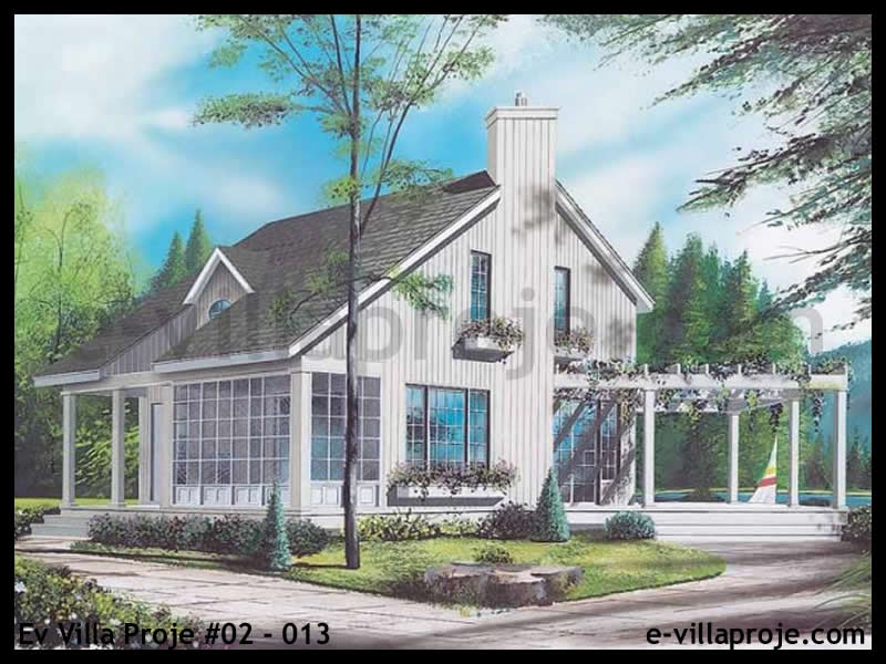 Bilecik Ev Villa Proje #02 - 013 Anahtar Teslim Çelik Villa